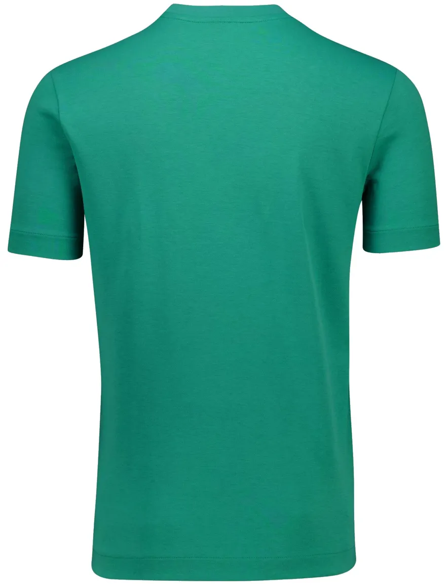 Cavallaro Neapolis T-shirt groen ronde hals korte mouwen