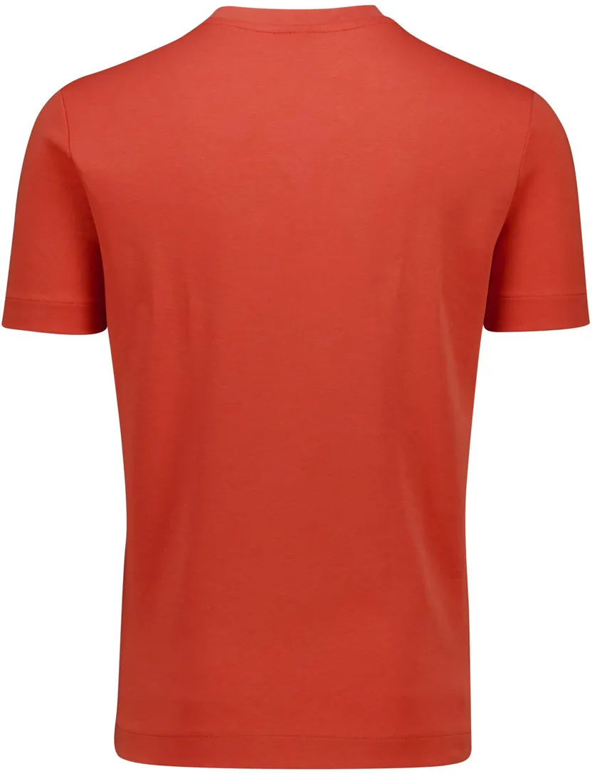 Cavallaro Neapolis T-shirt oranje effen ronde hals