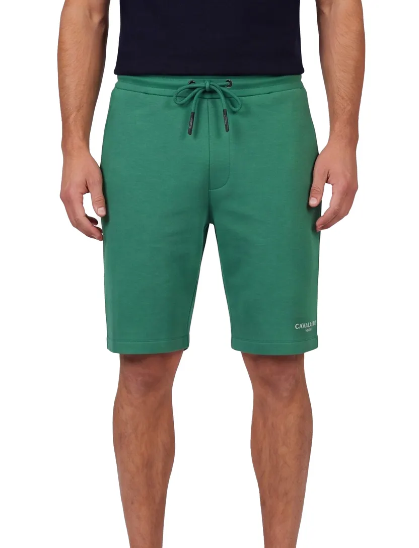 bermuda Cavallaro Neapolis groen effen katoen