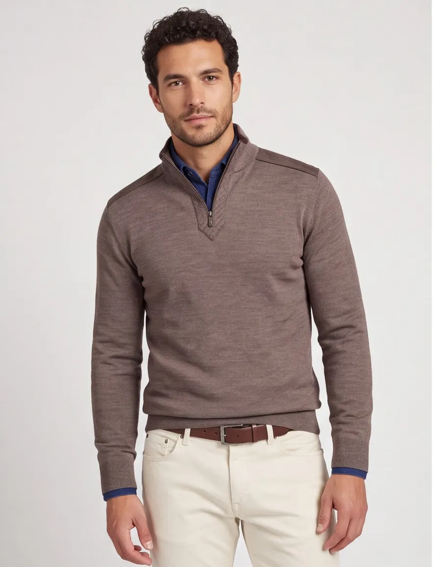 Paul & Shark trui bruin