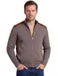 Paul & shark bruin vest gemêleerd wijde fit