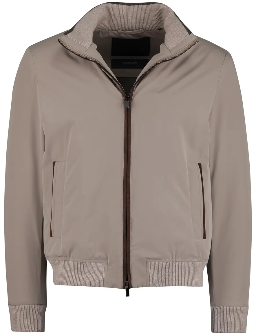 Paul & Shark tussenjas khaki effen