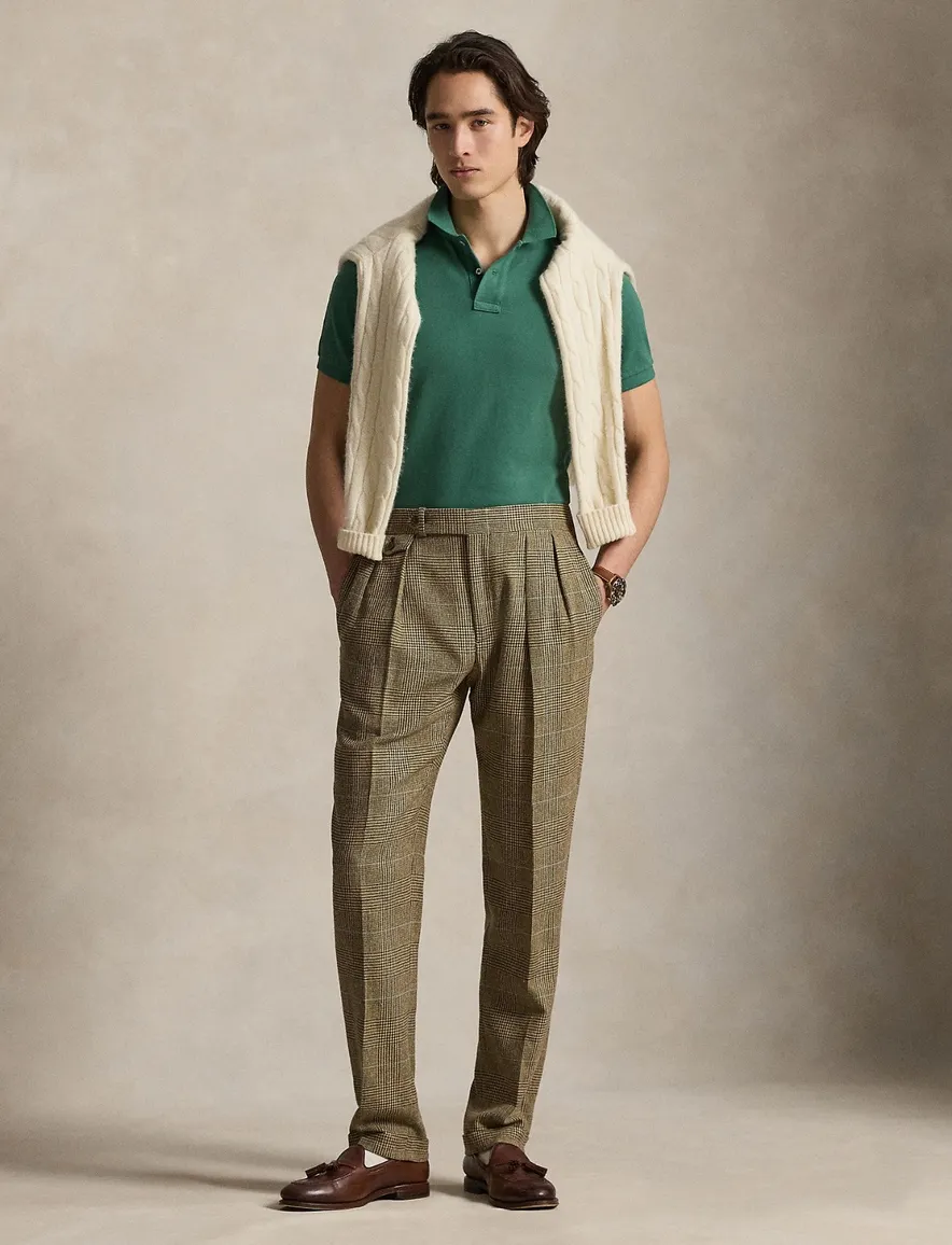 Polo Ralph Lauren polo groen effen korte mouw
