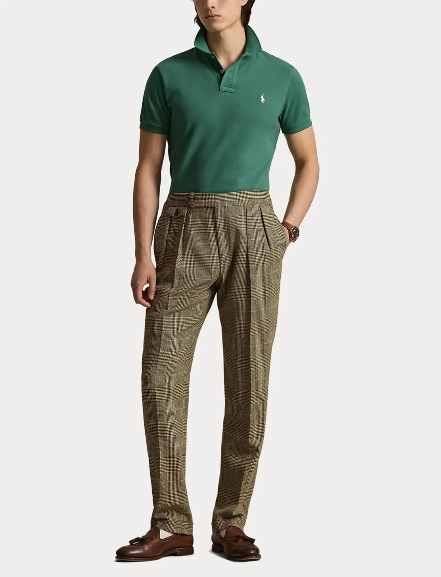 Polo Ralph Lauren polo groen effen korte mouw