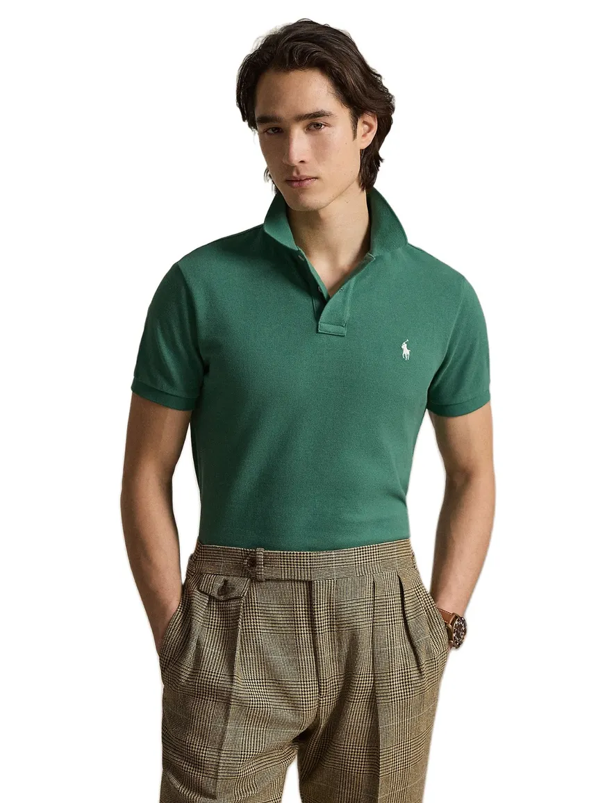 Polo Ralph Lauren polo groen effen korte mouw