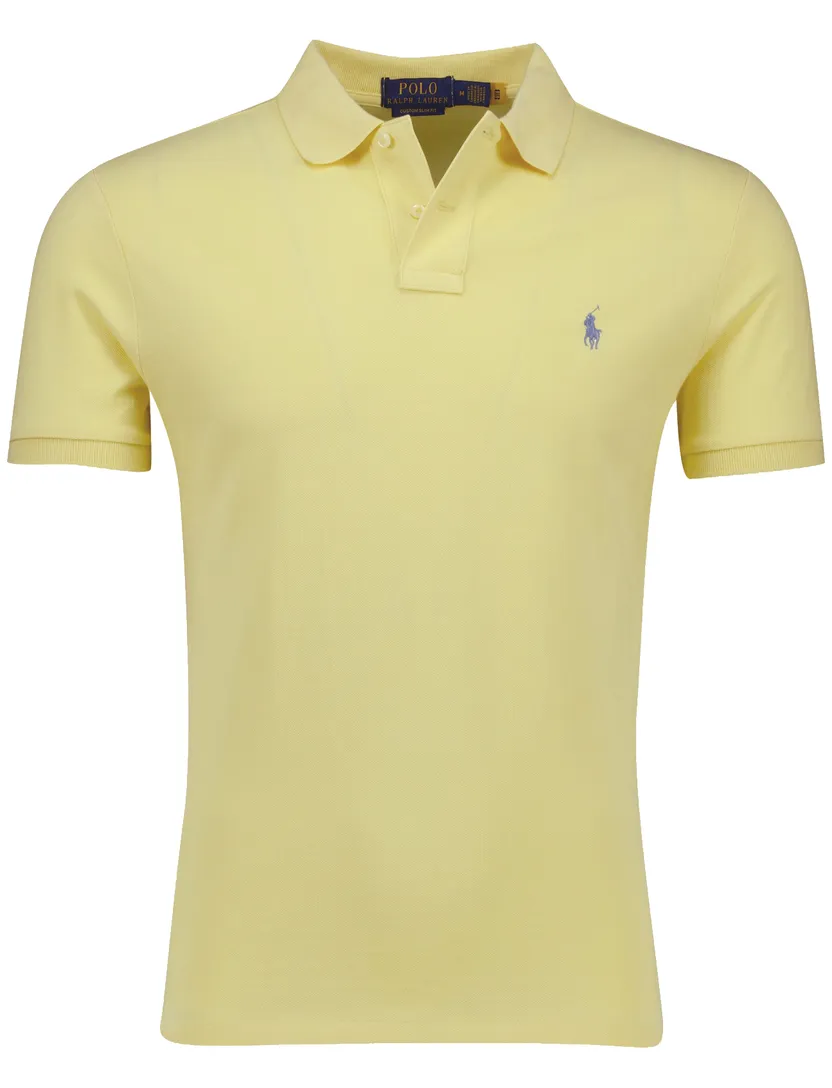 Polo Ralph Lauren polo geel effen pique