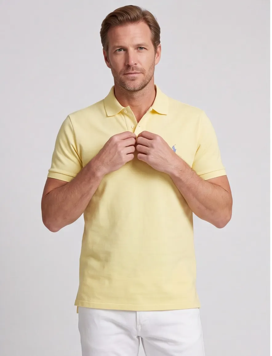 Polo Ralph Lauren polo geel effen
