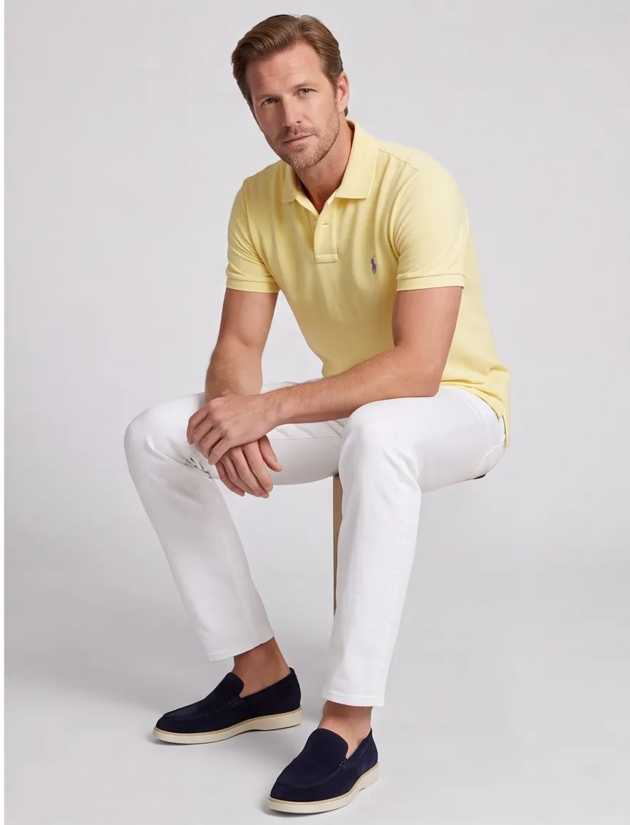 Polo Ralph Lauren polo geel effen