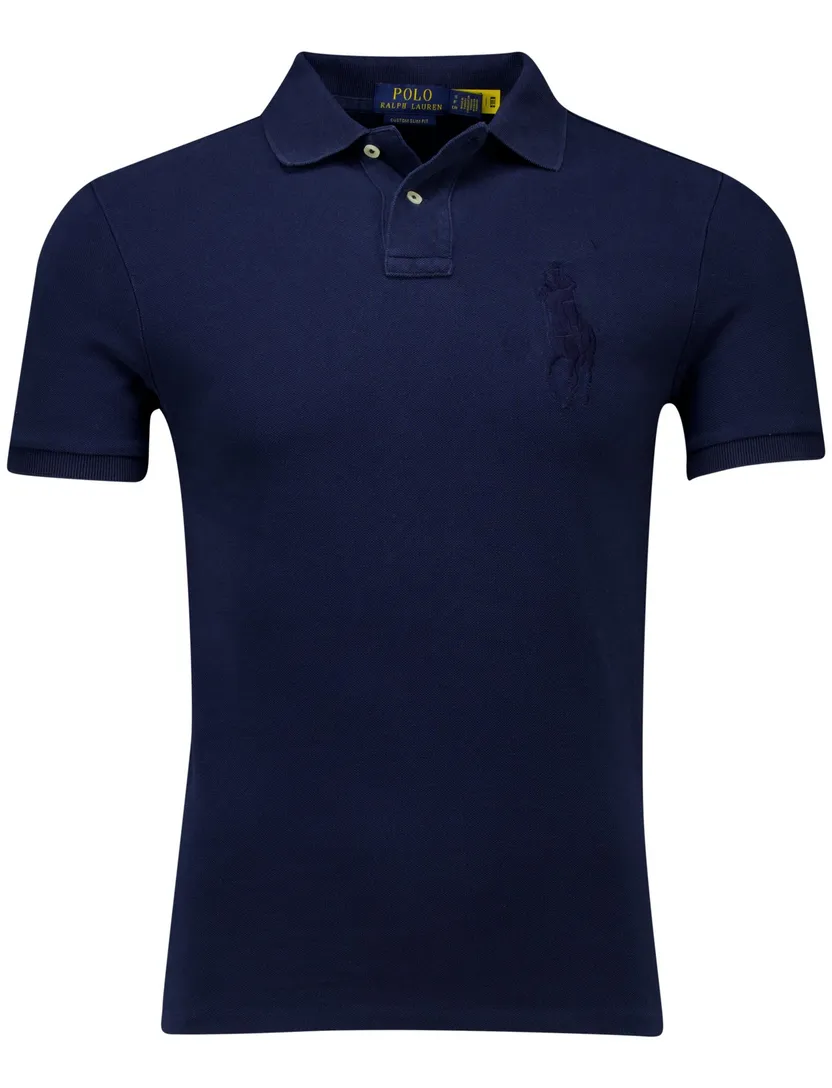Polo Ralph Lauren polo navy normale fit katoen