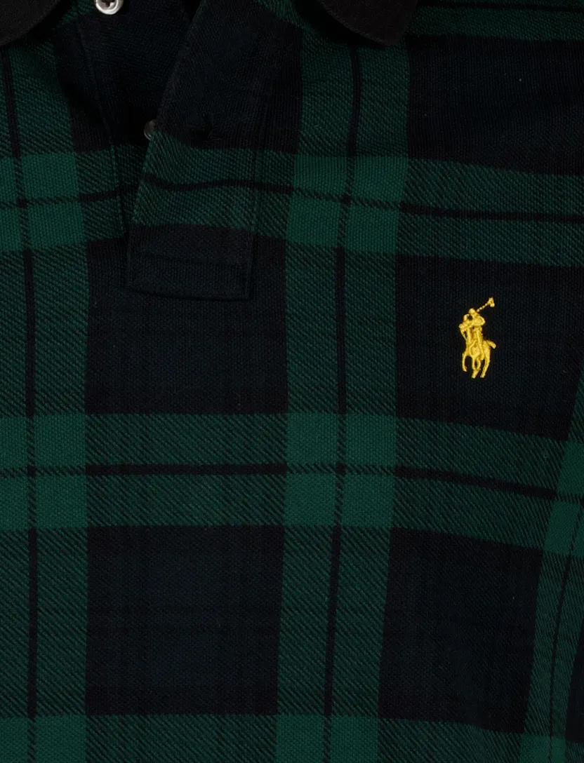 Polo Ralph Lauren polo donkerblauw groen geruit