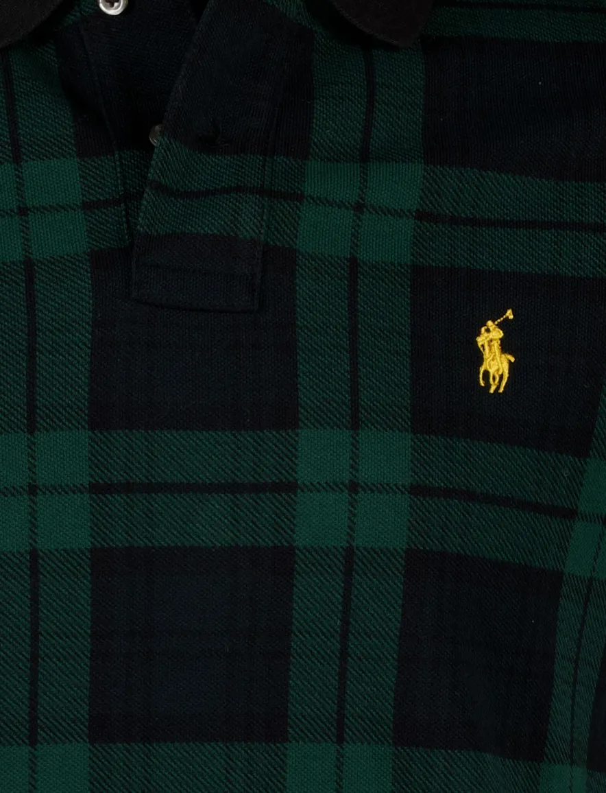 Polo Ralph Lauren polo donkerblauw groen geruit