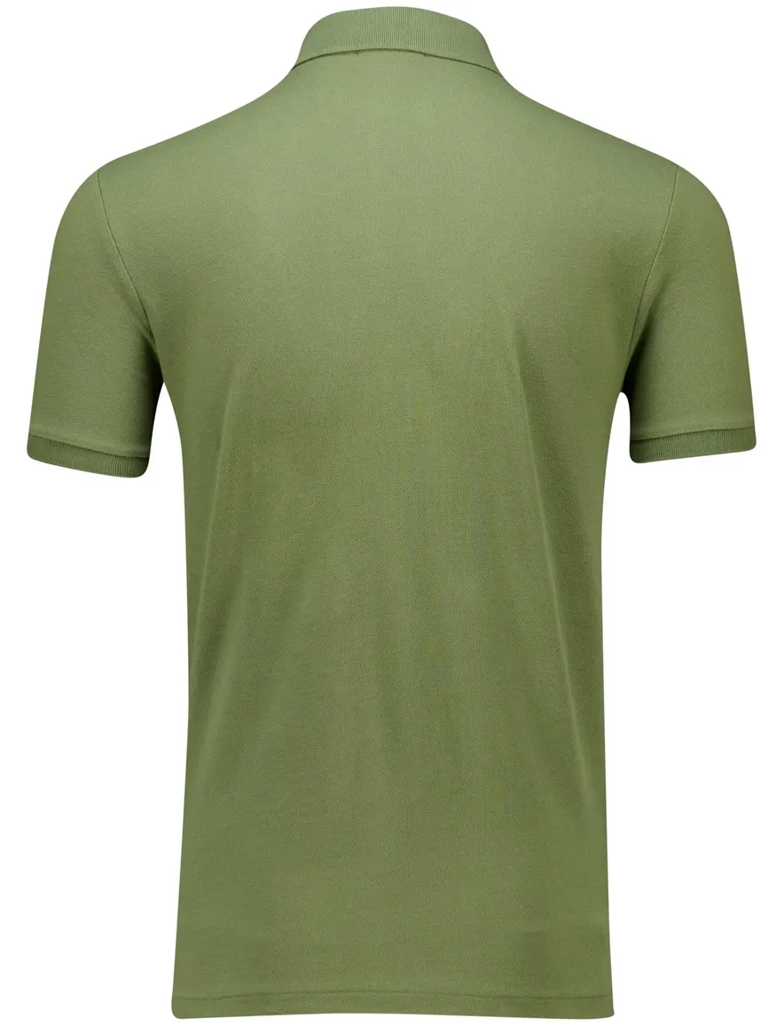 Polo Ralph Lauren polo groen effen katoen pique
