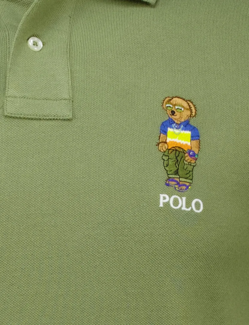 Polo Ralph Lauren polo groen katoen bear