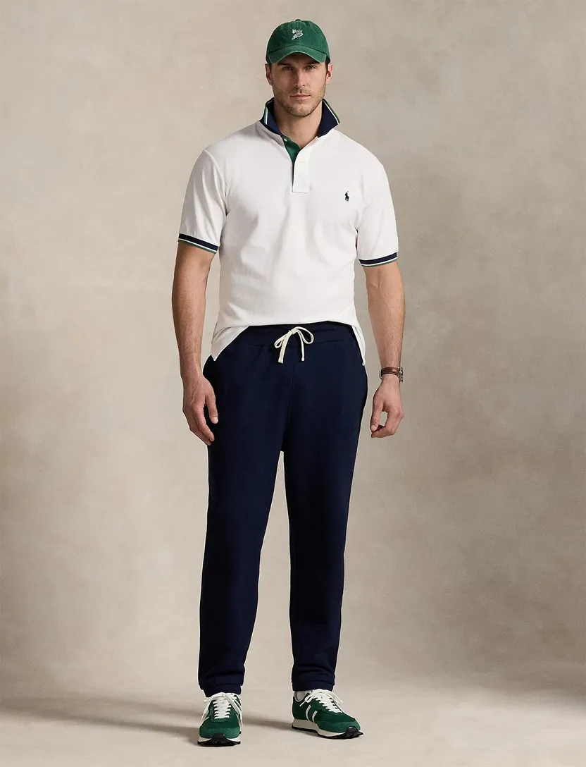 Polo Ralph Lauren polo wit groen Big & Tall