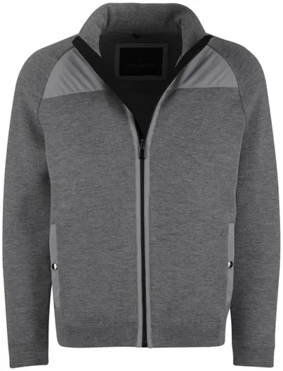 Paul & Shark Paul & Shark jas grijs wijde fit gemeleerd