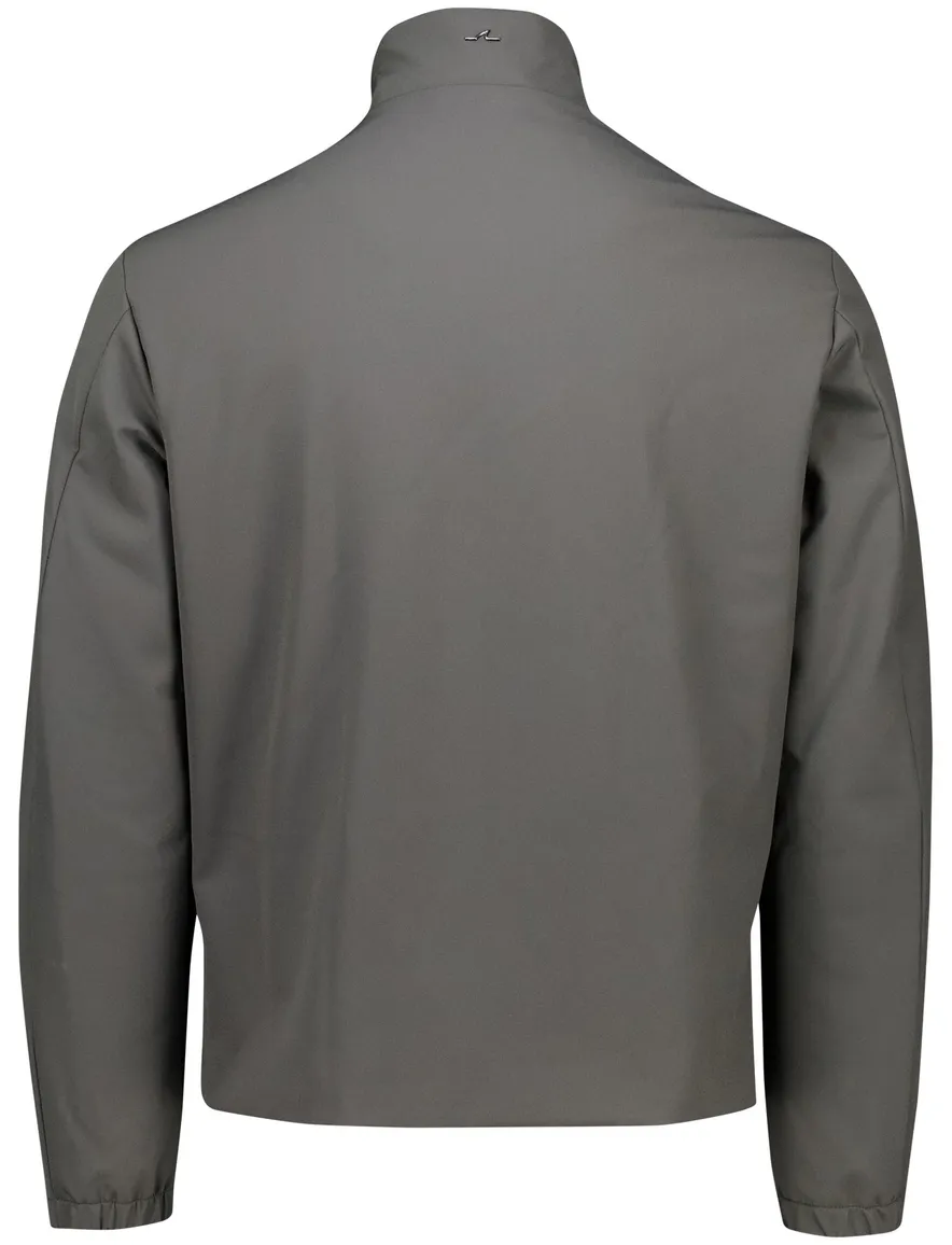 Paul & Shark softshell jas donkergrijs effen wijde fit