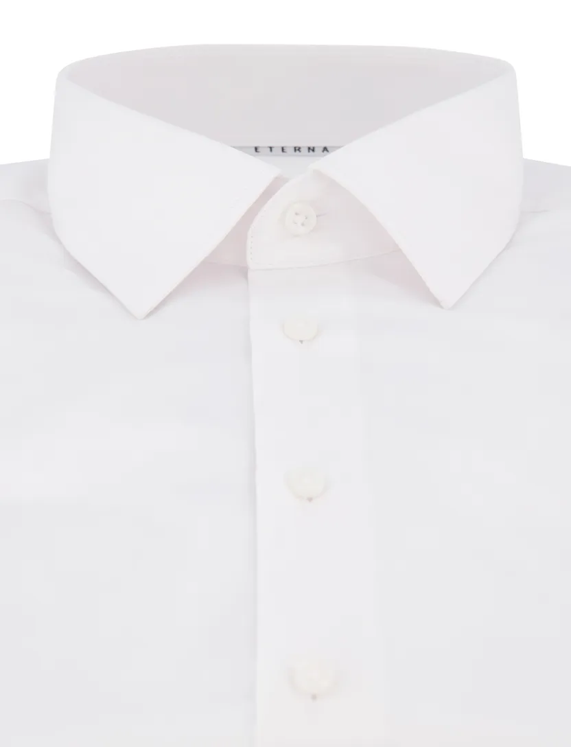 Eterna overhemd wit modern fit lange mouw