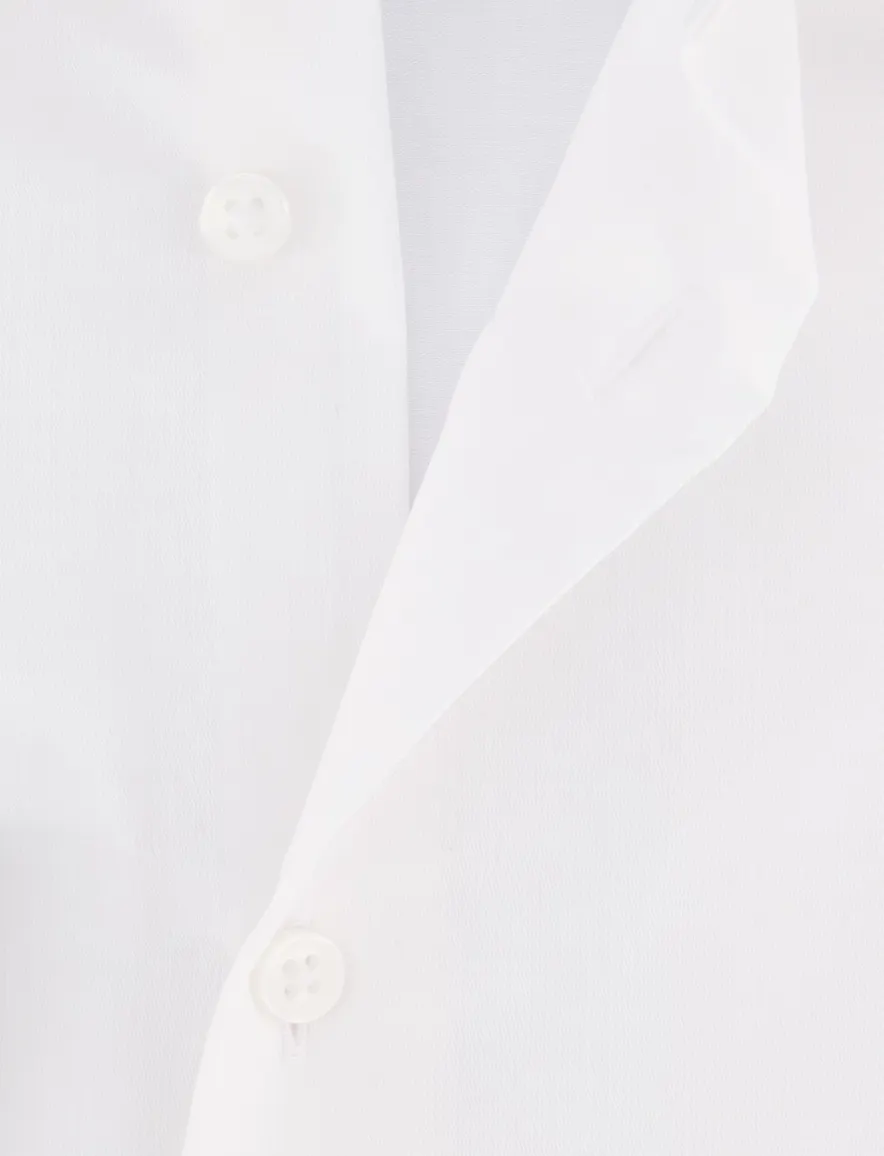 Eterna overhemd wit modern fit effen