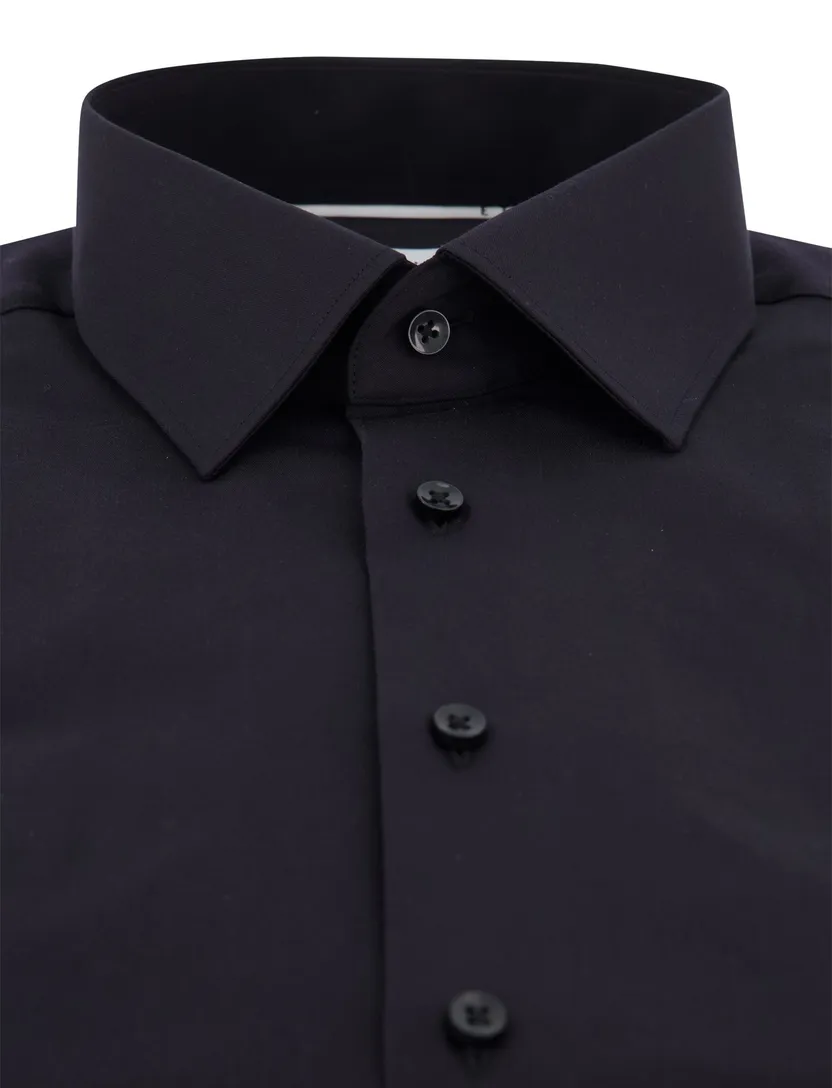 Eterna overhemd zwart modern fit