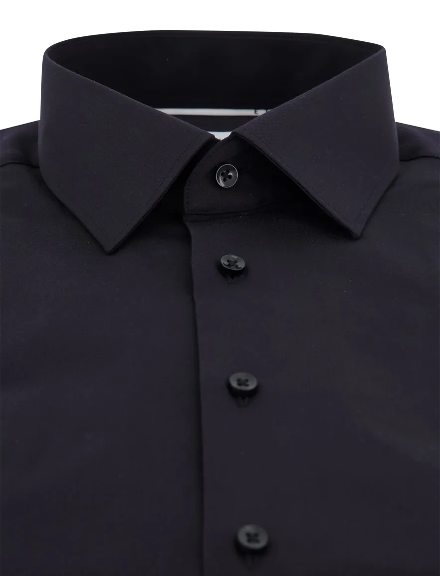 Eterna overhemd zwart modern fit