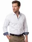 Eterna overhemd wit comfort fit strijkvrij lange mouwen