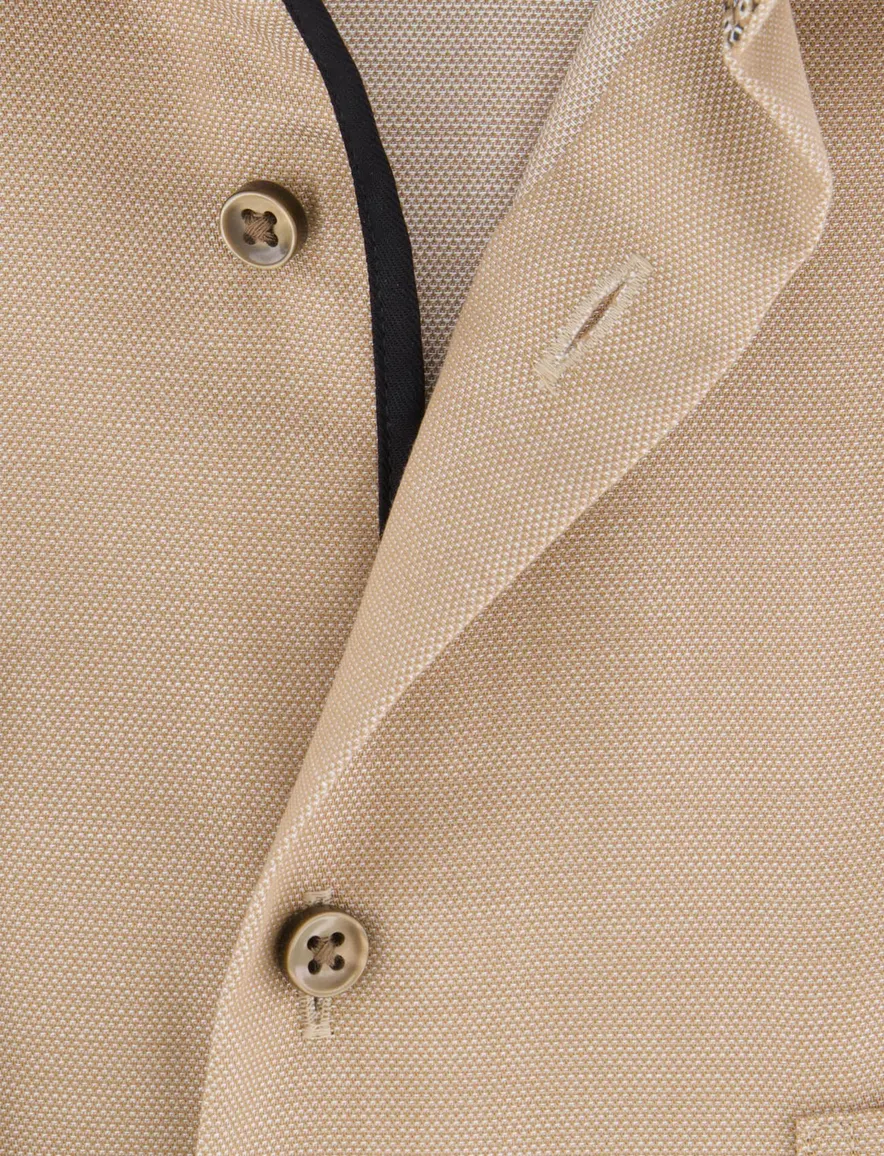 Eterna overhemd camel comfort fit lange mouw