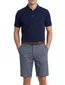 Meyer bermuda blauw geruit