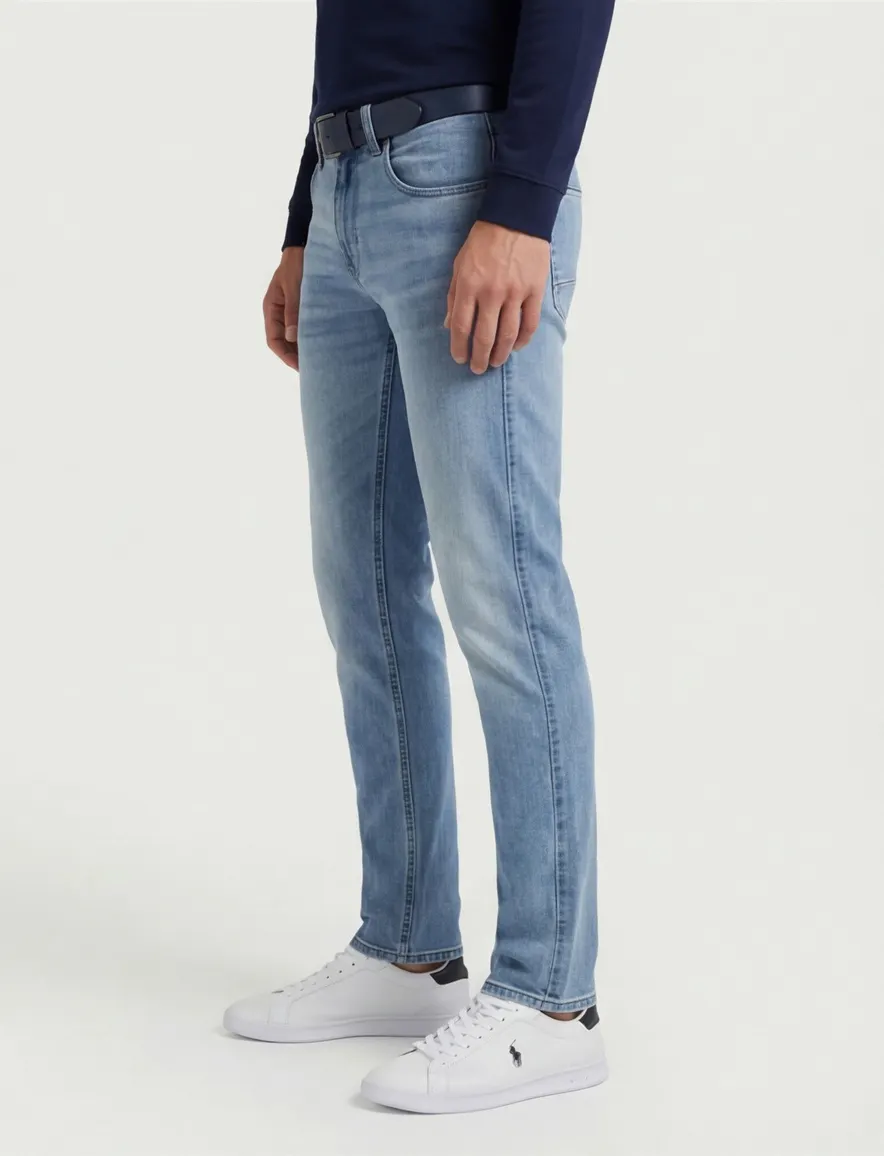 PME Legend 5-p lichtblauw Nightflight regular fit denim