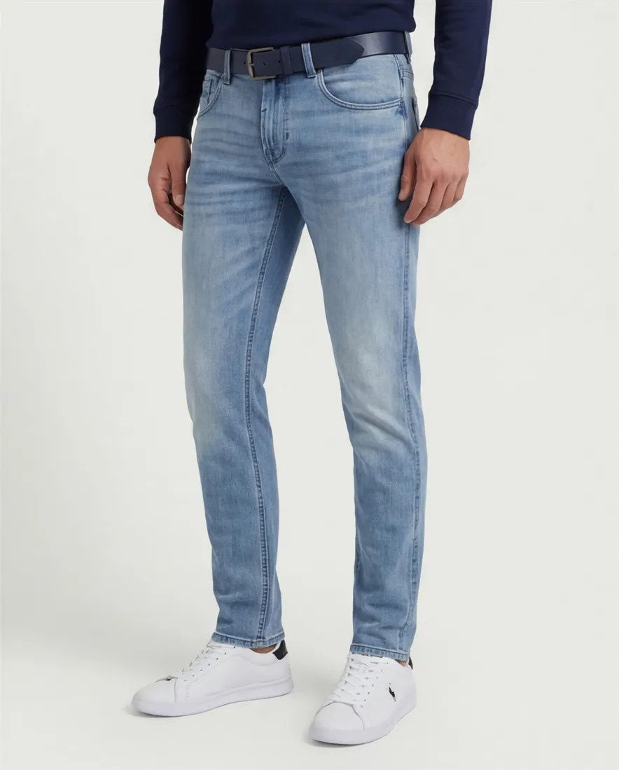 PME Legend 5-pocket lichtblauw regular fit denim
