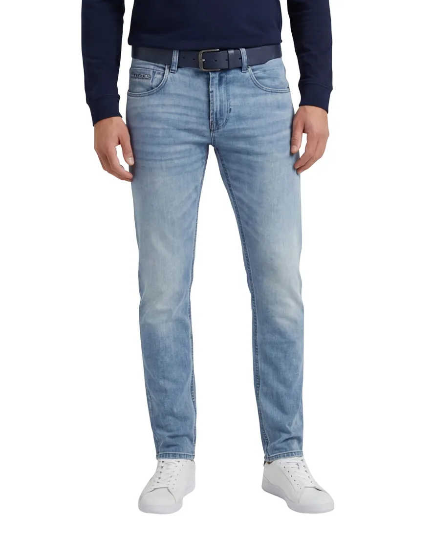 PME Legend 5-pocket lichtblauw regular fit denim