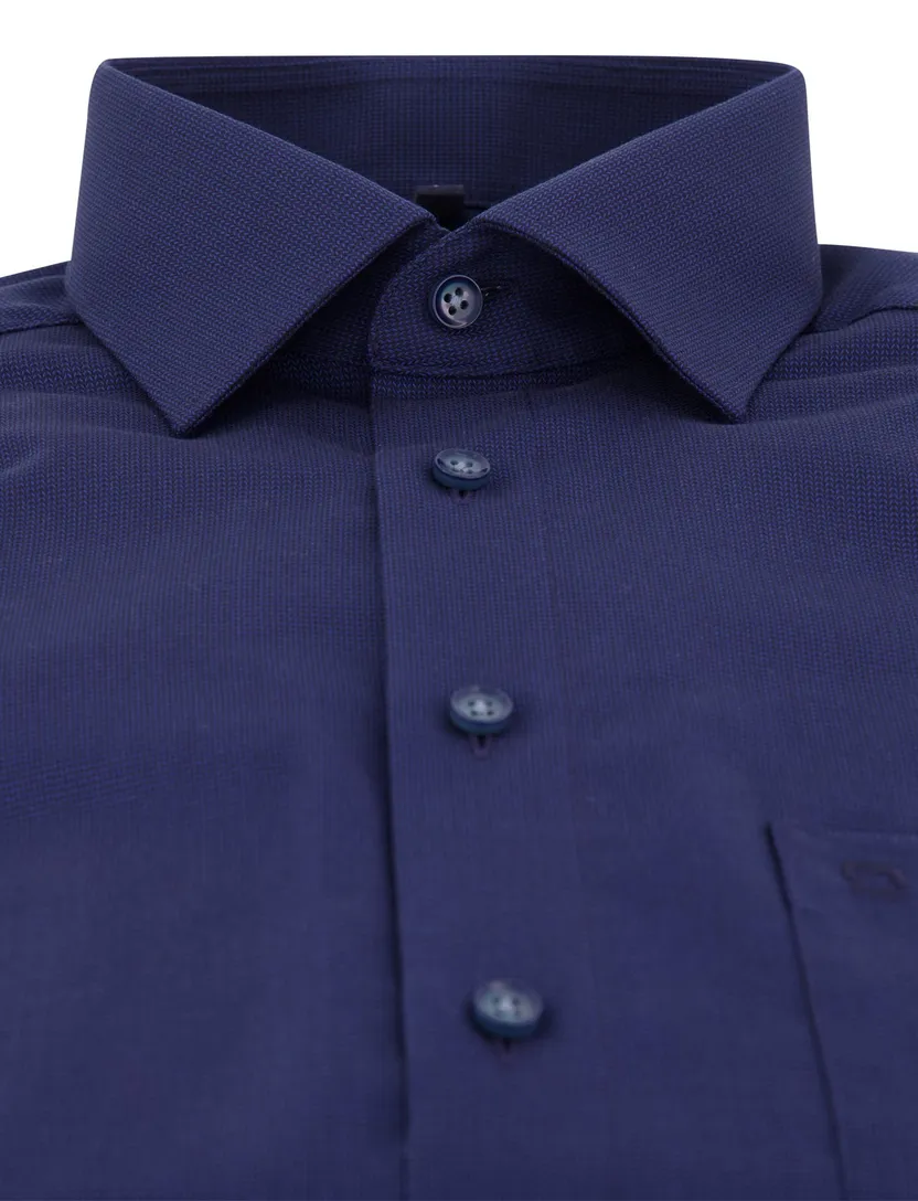 Business overhemd Olymp Luxor Modern Fit navy