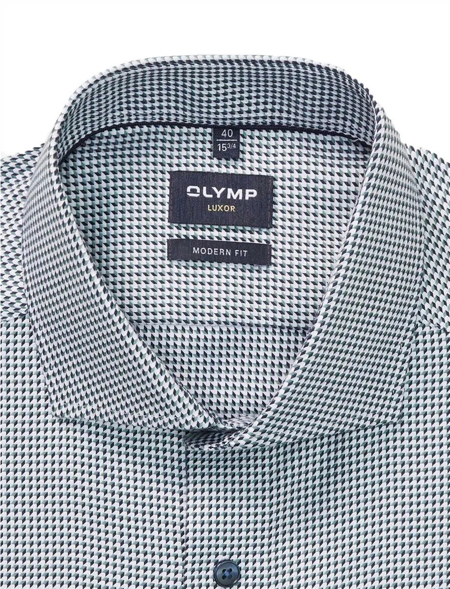 Olymp Luxor Modern Fit business overhemd blauw