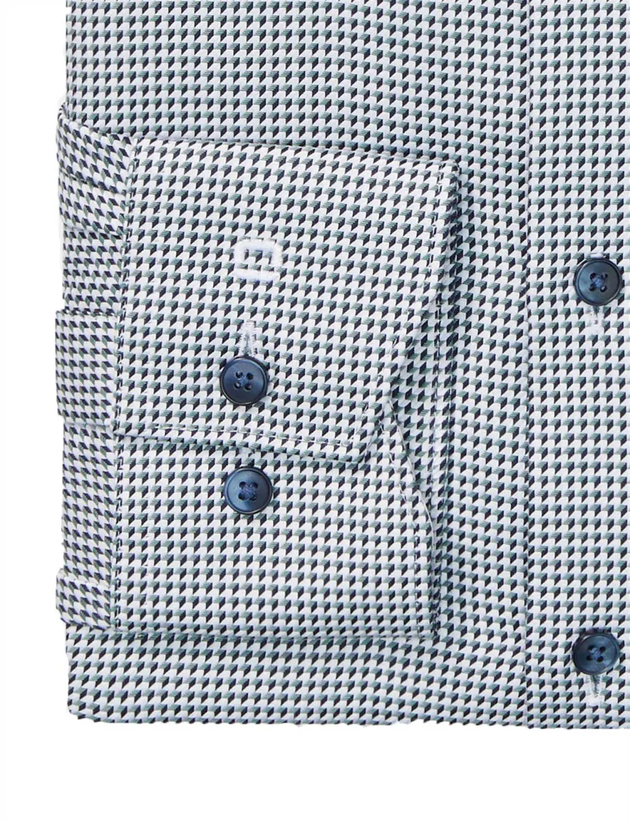 Olymp Luxor Modern Fit business overhemd blauw