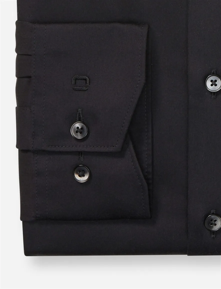 Olymp Luxor Modern Fit overhemd zwart