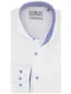 Thomas Maine two-ply overhemd wit katoen