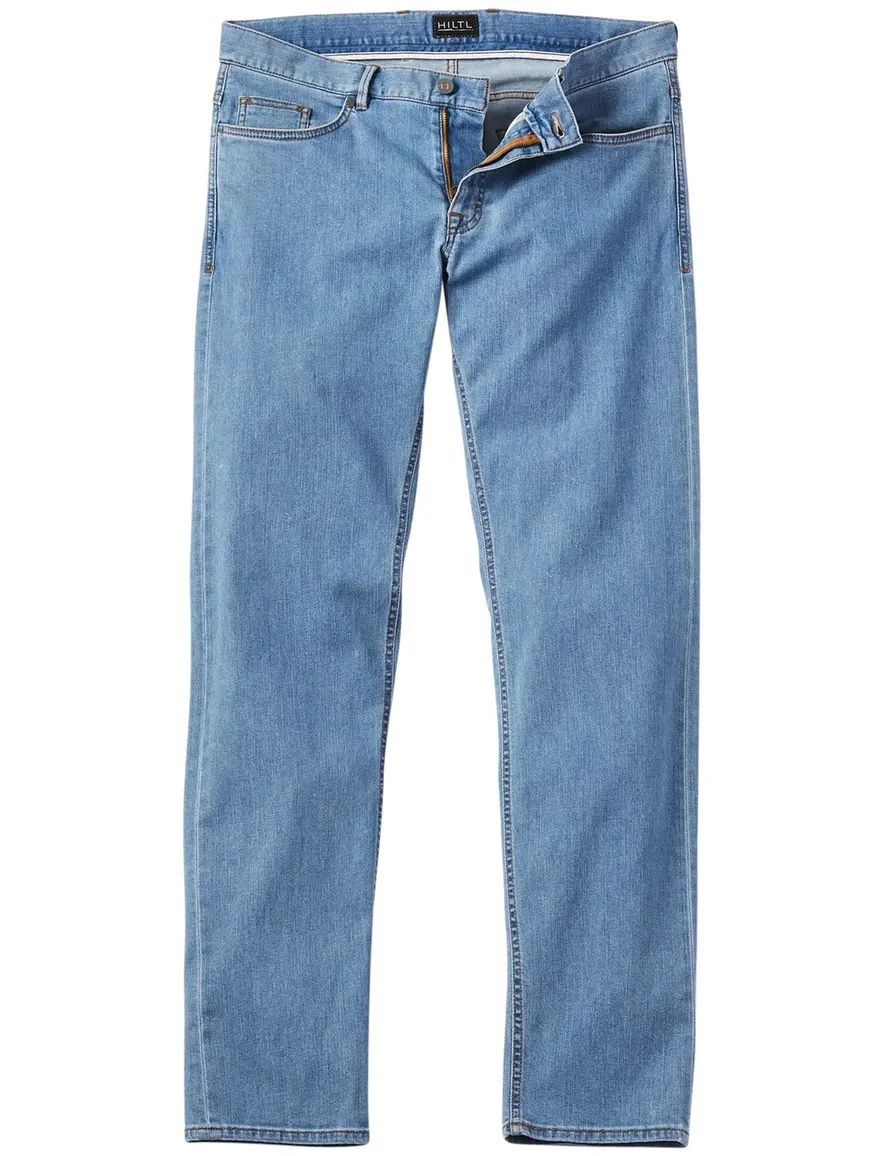 Hiltl Pantalon 5-p lichtblauw denim normale fit