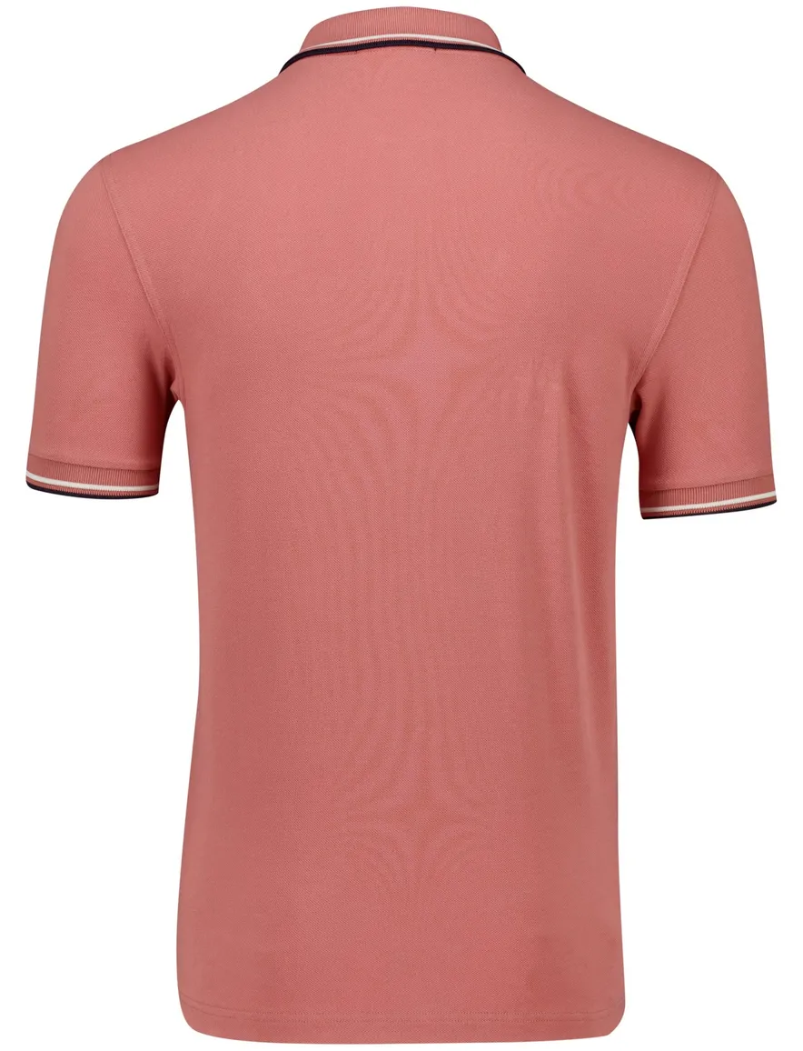 Fred Perry polo roze effen katoen