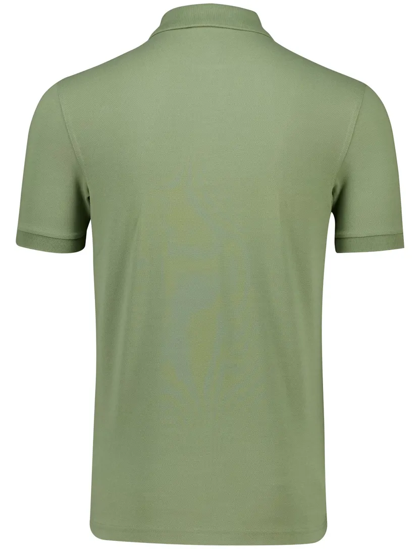 poloshirt Fred Perry effen groen katoen