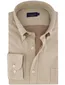 Paul & Shark overhemd beige wijde fit
