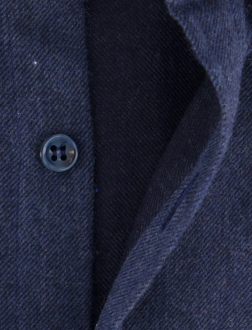 Paul & Shark overhemd donkerblauw wijde fit