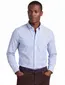Paul & Shark overhemd blauw wit gestreept katoen wijde fit