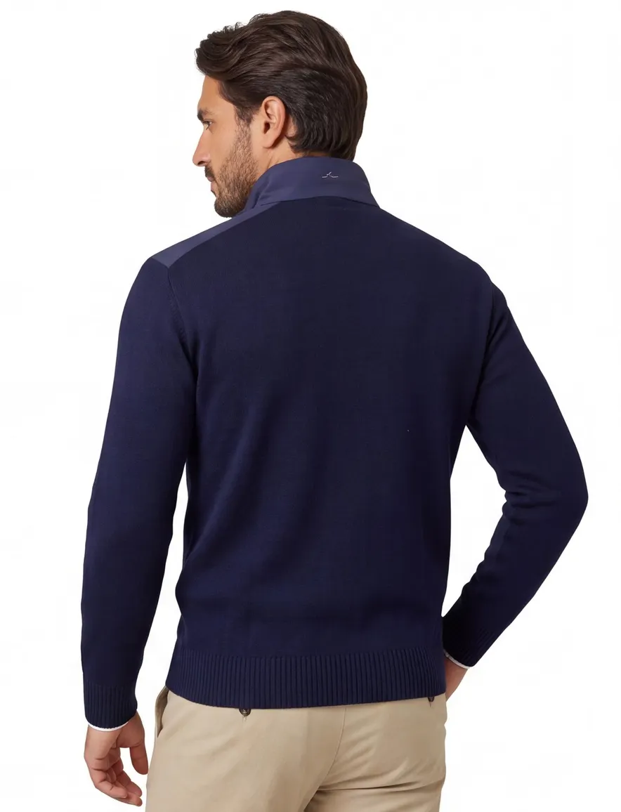 Paul & Shark trui donkerblauw