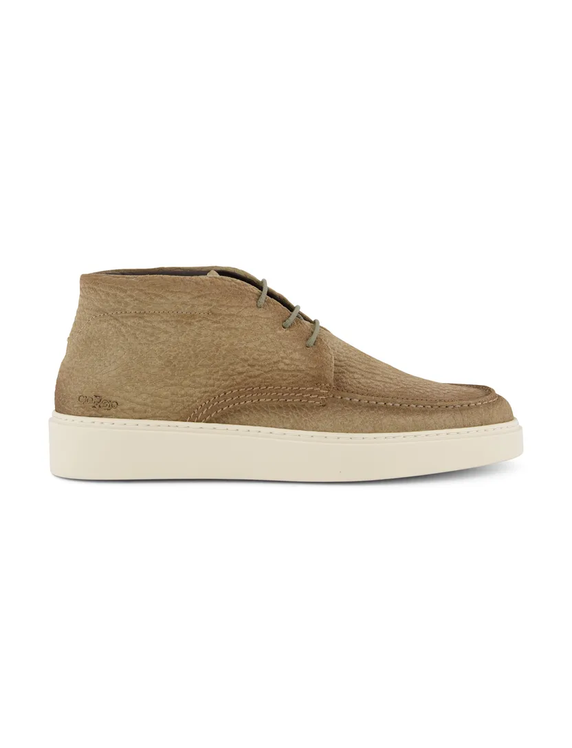 Giorgio boots leer structuur beige