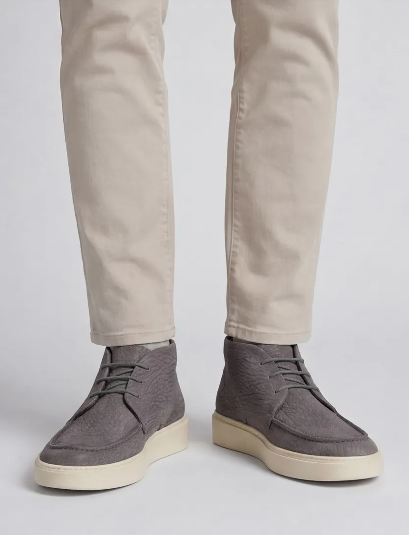 Giorgio schoenen grijs leer