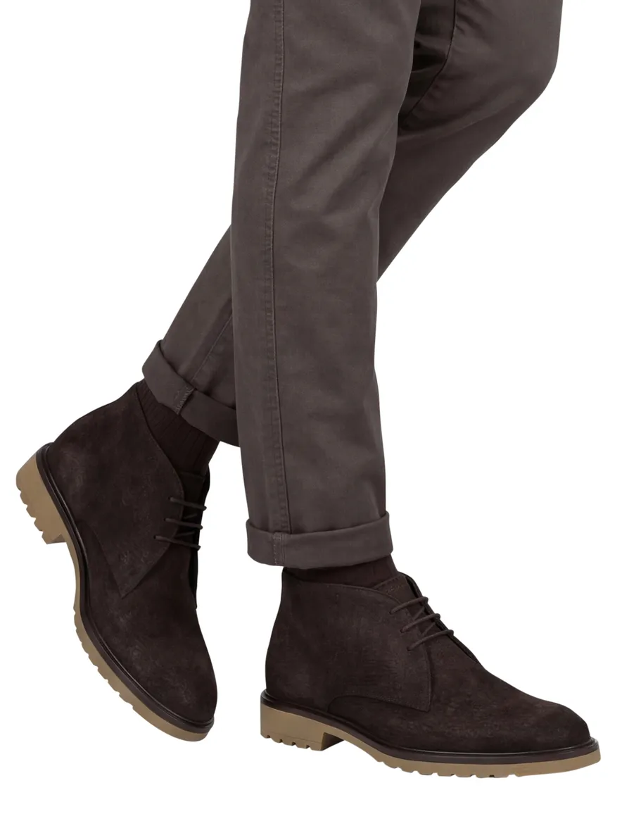Giorgio schoenen bruin structuur leer