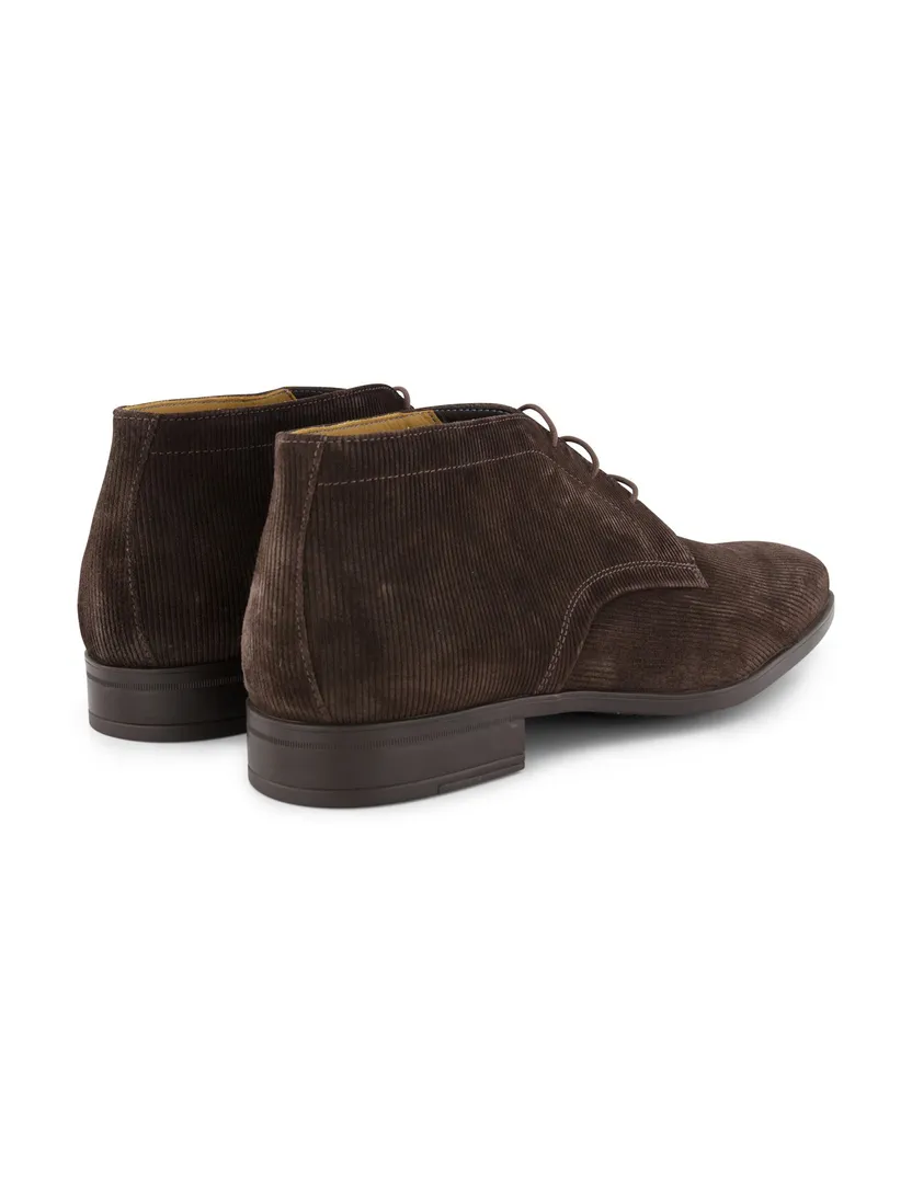 Giorgio nette schoenen bruin streep met veters