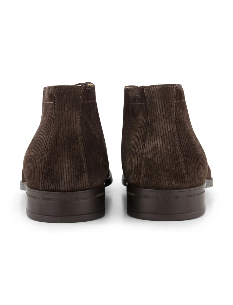 Giorgio nette schoenen bruin streep leer