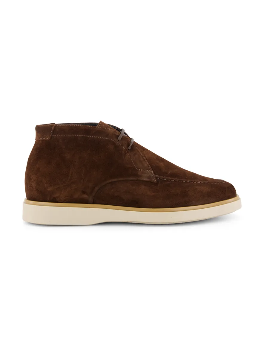 Giorgio schoenen suede bruin