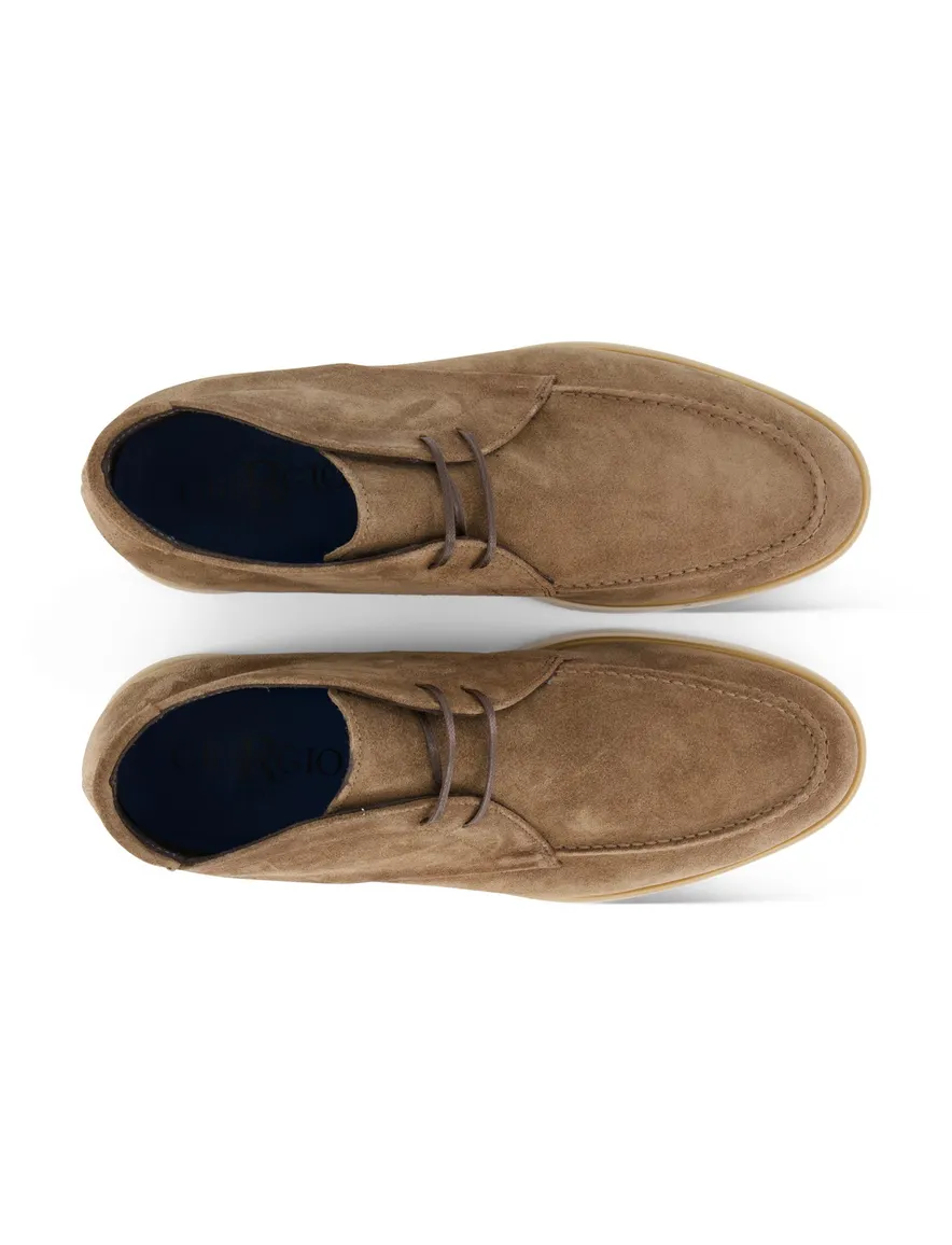 Giorgio schoenen beige effen
