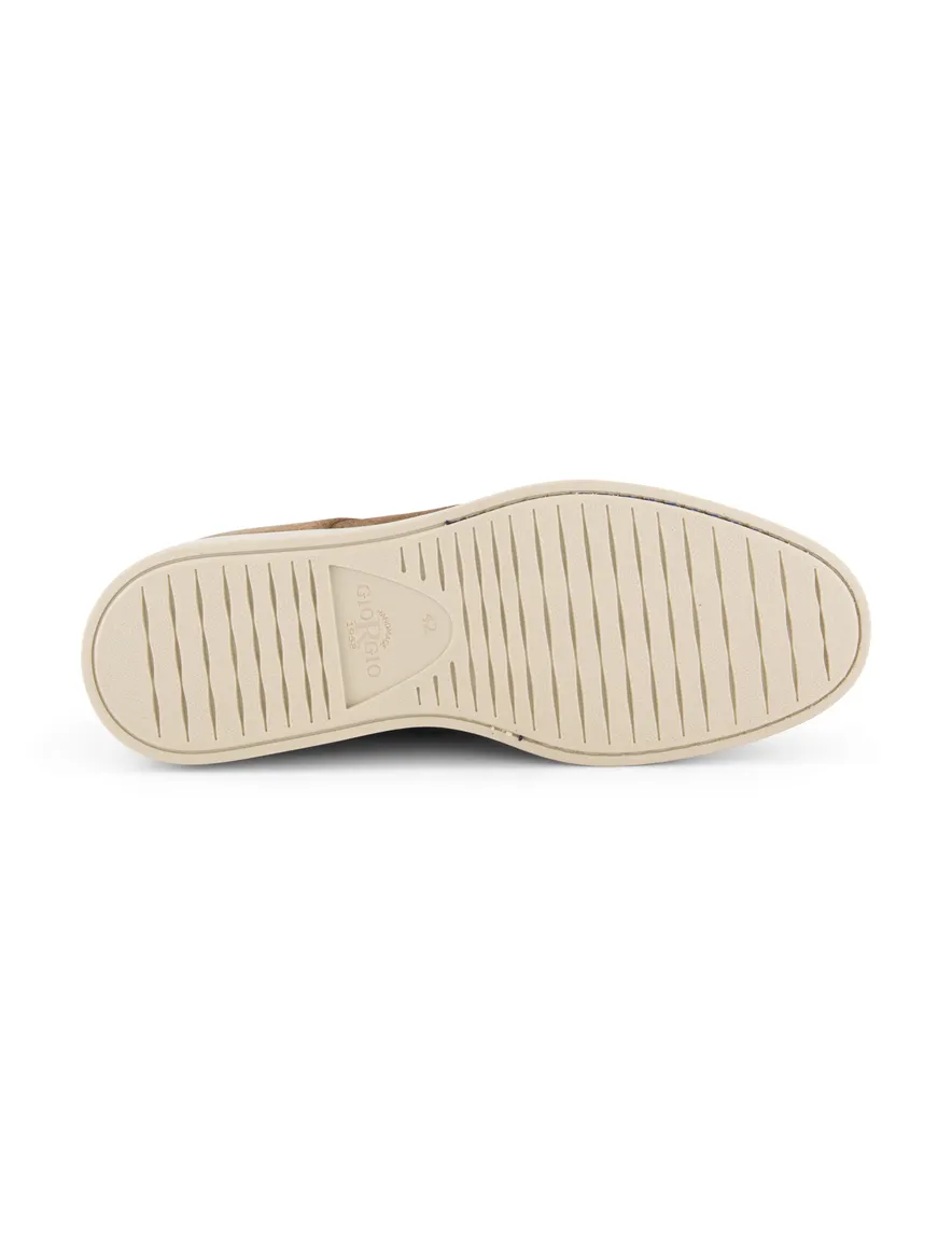 Giorgio schoenen beige effen